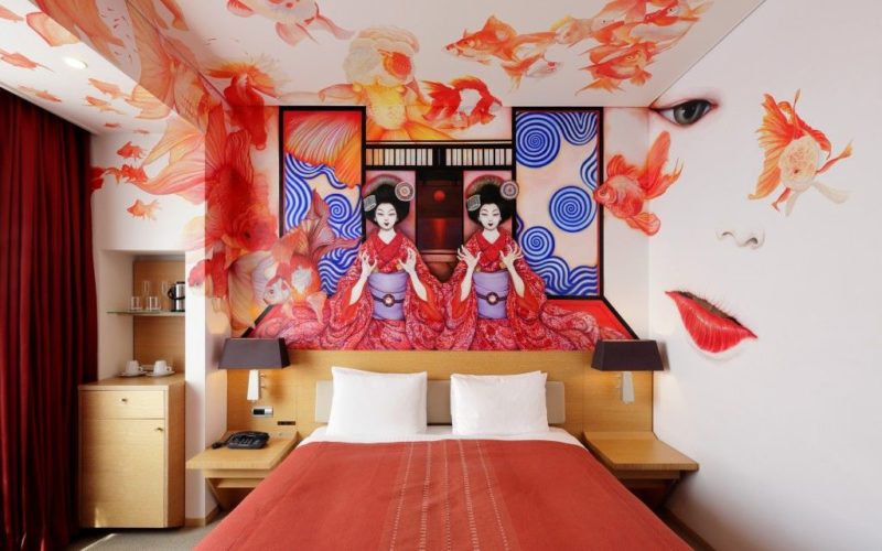 The “Artist Room Geisha Goldfish” is now ready