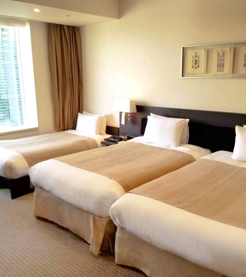 Deluxe Triple (2 Twins & 1 Sofabed) room - Park hotel tokyo