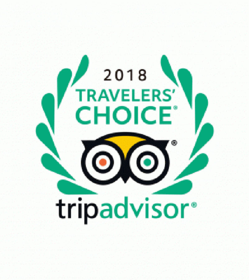 TripAdvisor Travelers’ Choice Award 2018