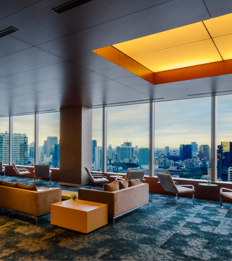 Lounge for house guest only - Park hotel tokyo