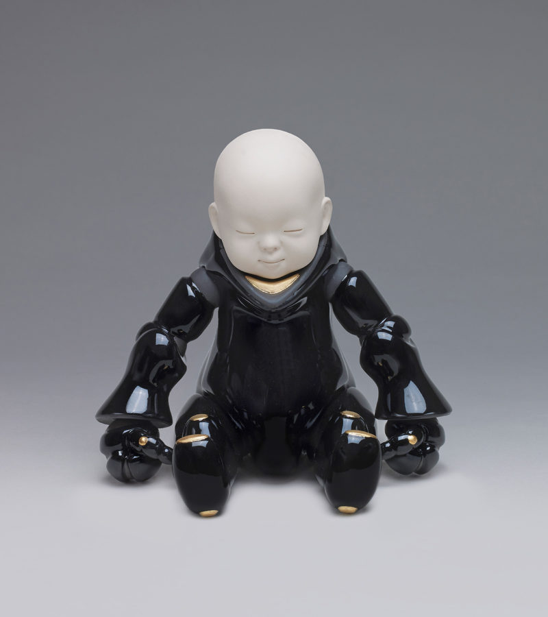 Shigeki Hayashi-mini Q.P Black-Art colours vol38 parkhoteltokyo-Transition of Diversity by Ginza Galleries (2)