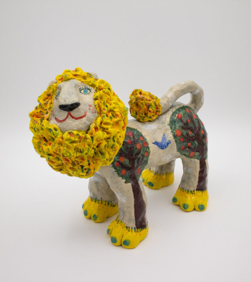 むろまいこ Maiko Muro-un león del bosqueArt colours vol38 parkhoteltokyo-Transition of Diversity by Ginza Galleries Autumn