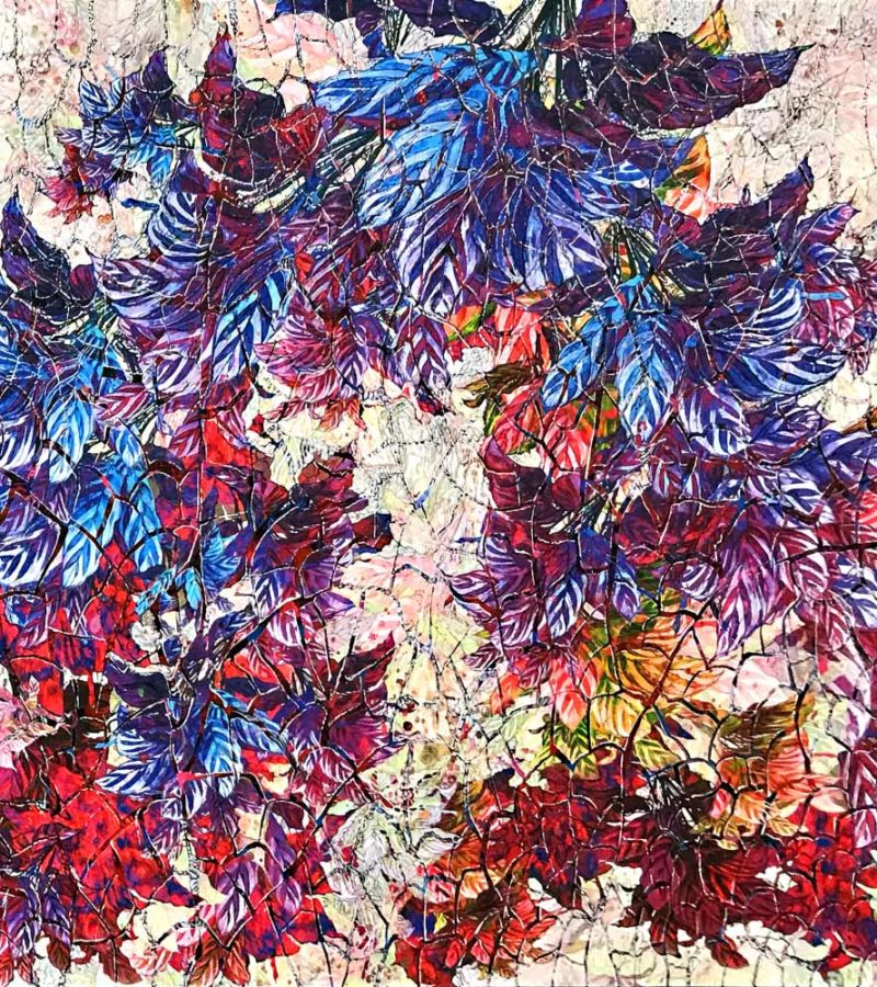 Shuhei Hanyama-蒼赫林林図Art colours vol38 parkhoteltokyo-Transition of Diversity by Ginza Galleries Autumn