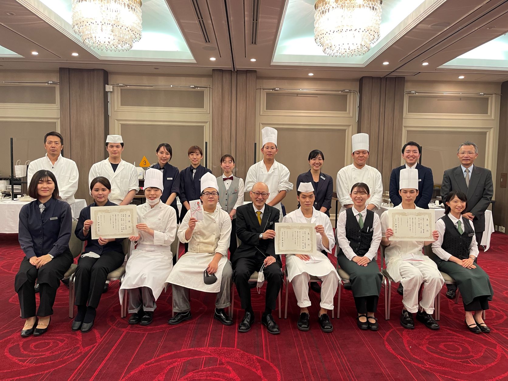 パークホテル東京　　2022年料理コンテスト表彰式
