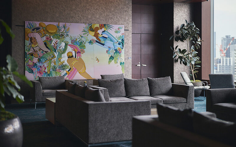 Art exhibition at the lobby lounge_park hotel tokyo 2025 summer (15) のコピー