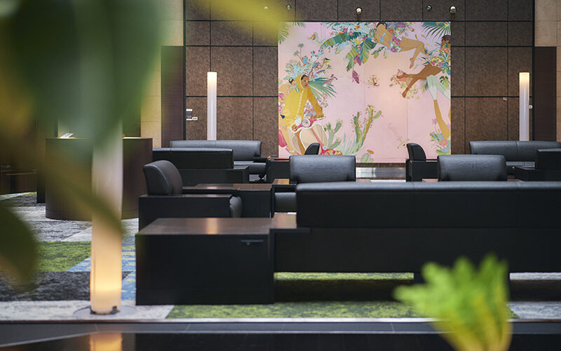 Art exhibition at the lobby lounge_park hotel tokyo 2025 summer (8) のコピー